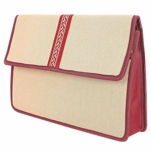 Jute Office File Bag