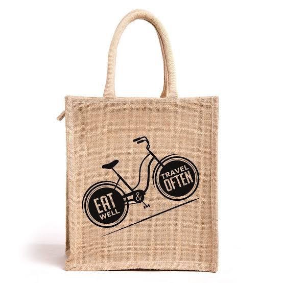 jute lunch bag byb