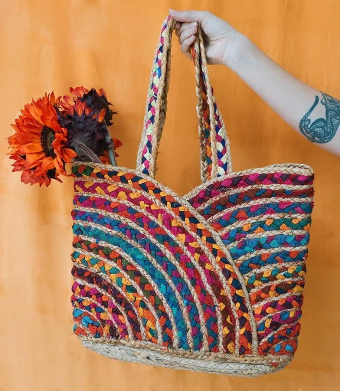 tulip jute bag byb