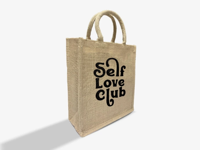 customize jute bag byb
