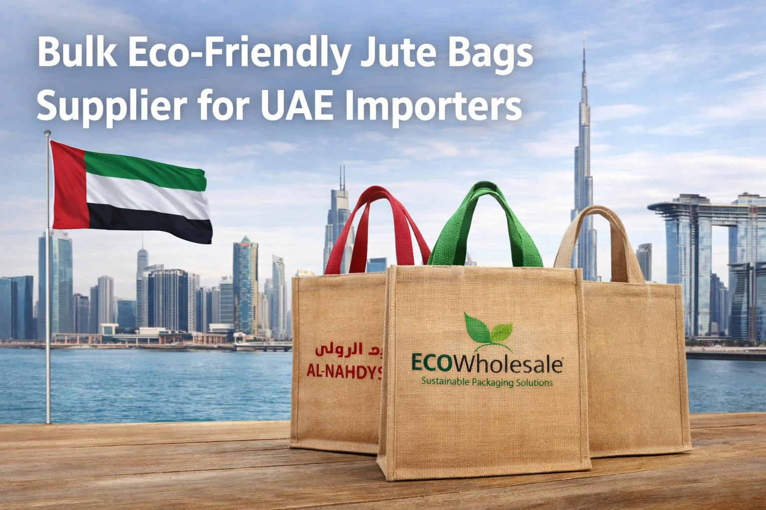 Bulk Jute Bags Supplier for UAE