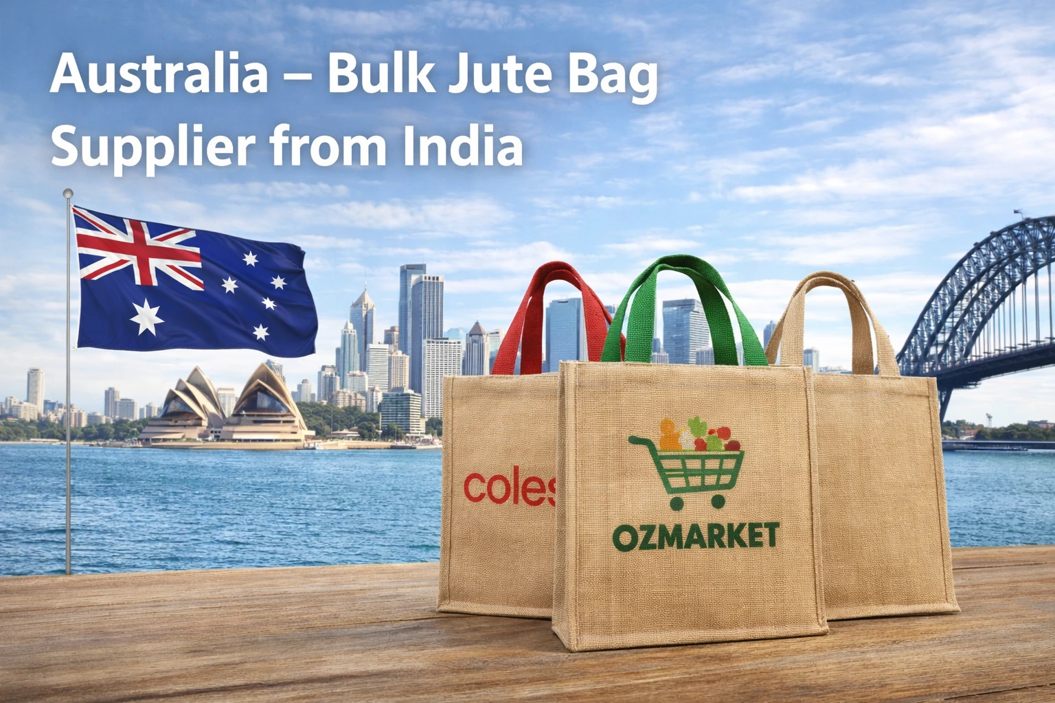Jute bag supplier Australia