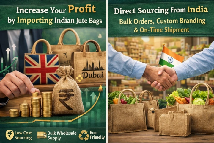 “Wholesale jute shopping bags for UAE market”